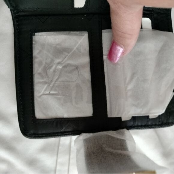 Vera Bradley Pushlock Wallet, Modern Lights - Picture 6 of 7